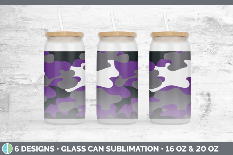 purple-camo-glass-can-sublimation-beer-mason-jar