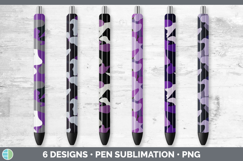 purple-camo-pen-wraps-epoxy-sublimation-bundle