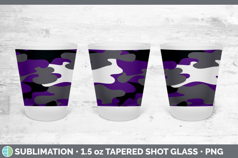 purple-camo-shot-glass-sublimation-shot-glass-1-5oz-tapered