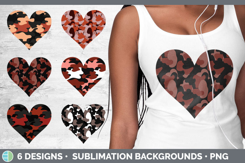 red-camo-hearts-clipart