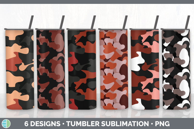 red-camo-tumbler-sublimation-bundle