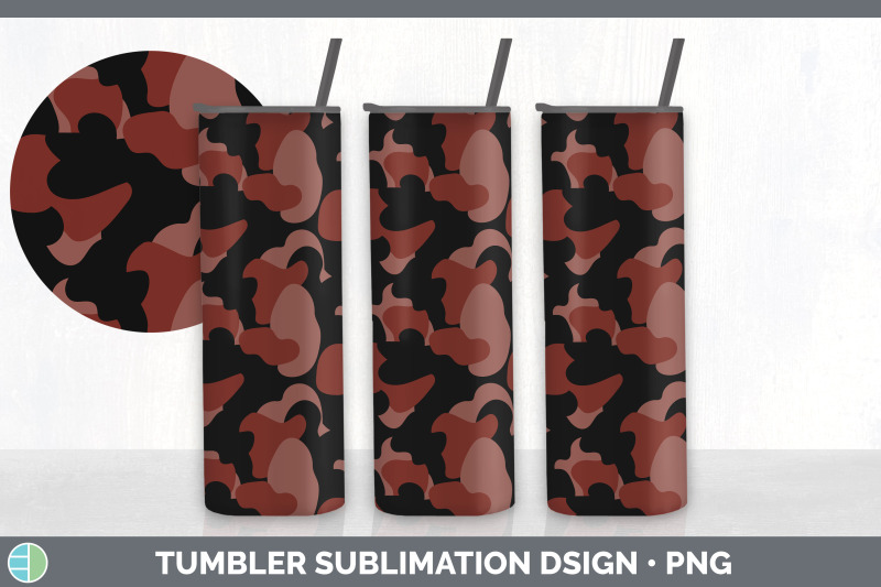 red-camo-tumbler-sublimation-bundle