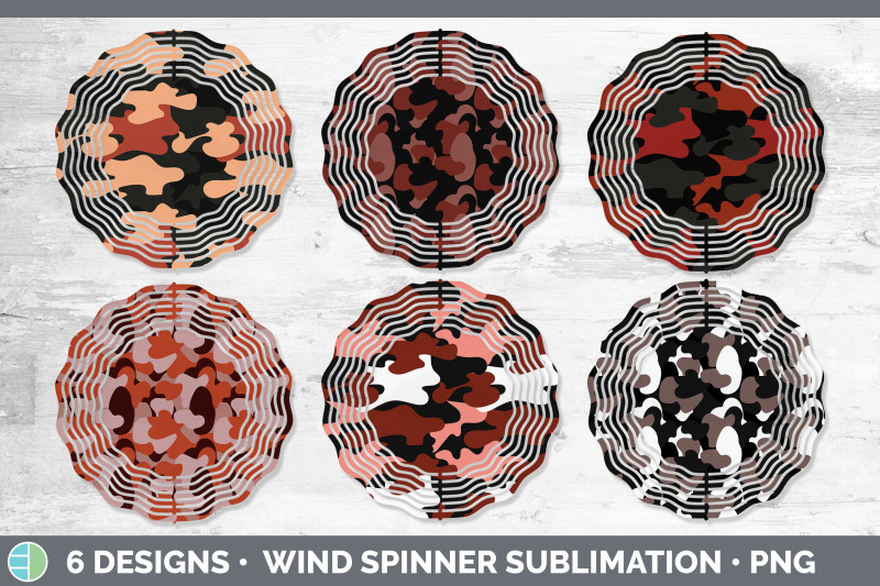 red-camo-wind-spinner-sublimation-designs-bundle