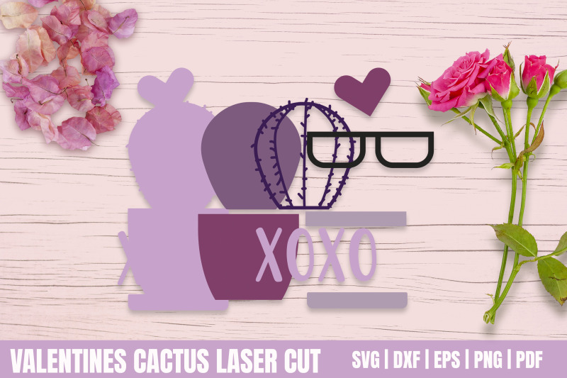 valentine-039-s-day-laser-cut-cactus-xoxo