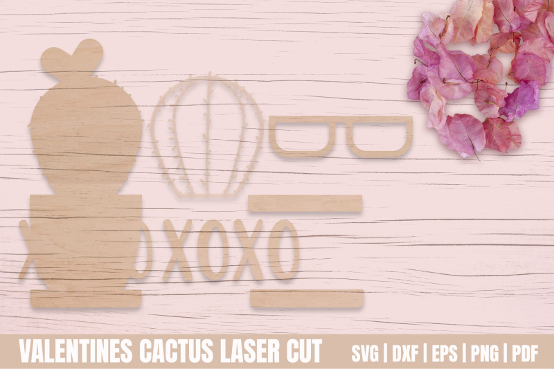 valentine-039-s-day-laser-cut-cactus-xoxo