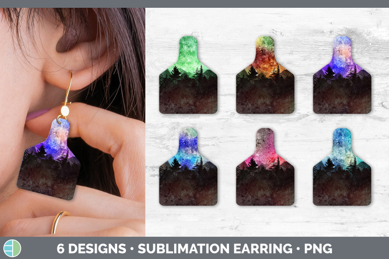 night-sky-cow-tag-earring-sublimation-cattle-ear-tag