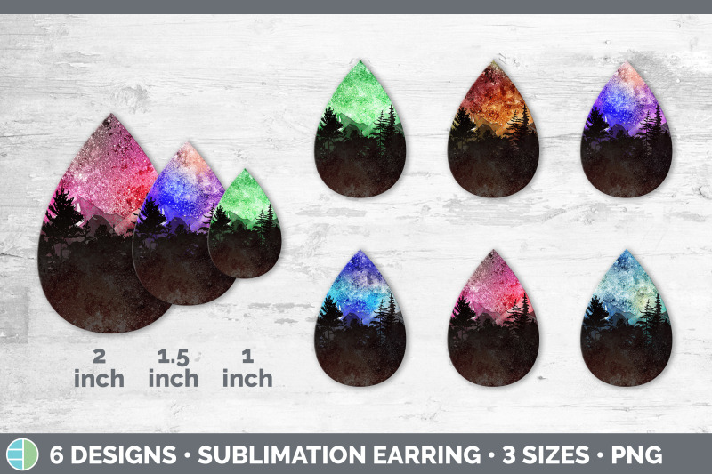 night-sky-teardrop-earring-sublimation-designs-bundle