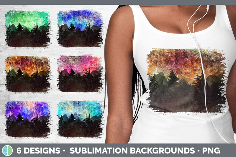 night-sky-distressed-sublimation-background-panel