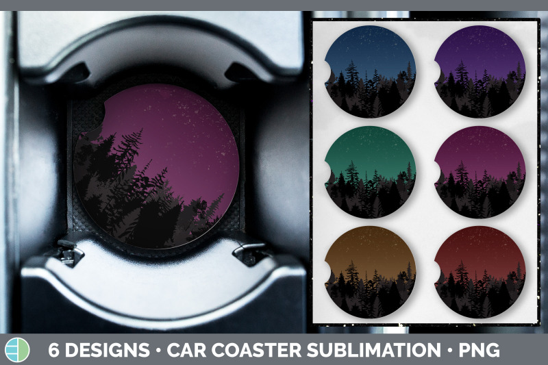 night-sky-car-coaster-sublimation-designs-bundle