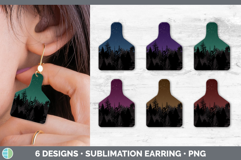 night-sky-cow-tag-earring-sublimation-cattle-ear-tag
