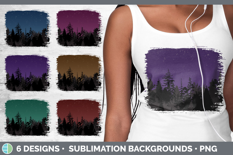 night-sky-distressed-sublimation-background-panel