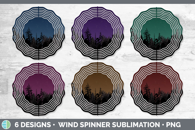 night-sky-wind-spinner-sublimation-designs-bundle