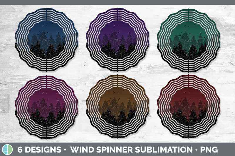 night-sky-wind-spinner-sublimation-designs-bundle