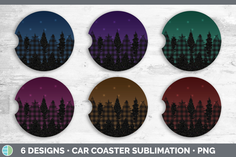 night-sky-car-coaster-sublimation-designs-bundle