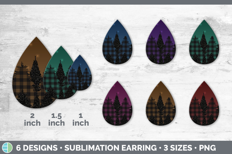 night-sky-teardrop-earring-sublimation-designs-bundle