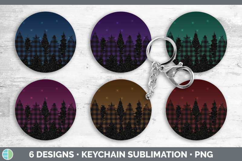 night-sky-keychain-bundle-keyring-sublimation-designs