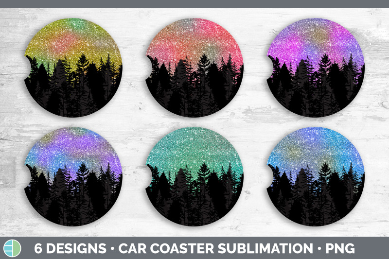 night-sky-car-coaster-sublimation-designs-bundle