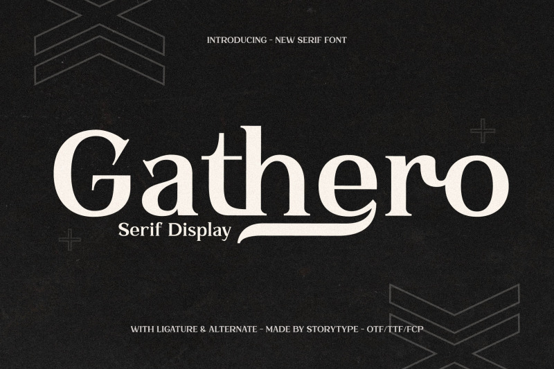 gathero-typeface