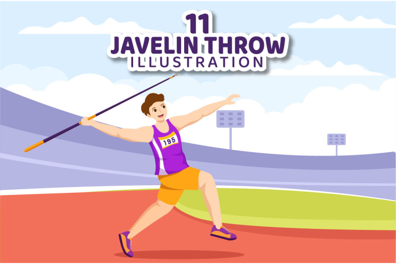 11-javelin-throw-sports-illustration