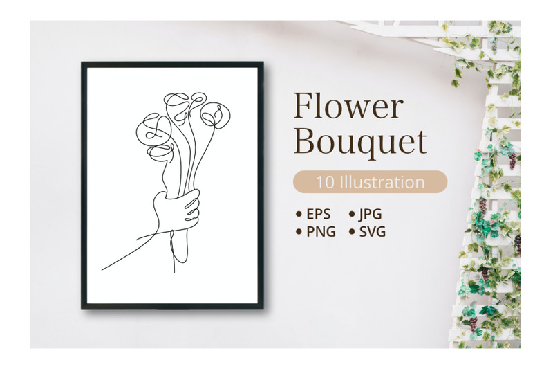 flower-bouquet-minimalist-line-art-drawing