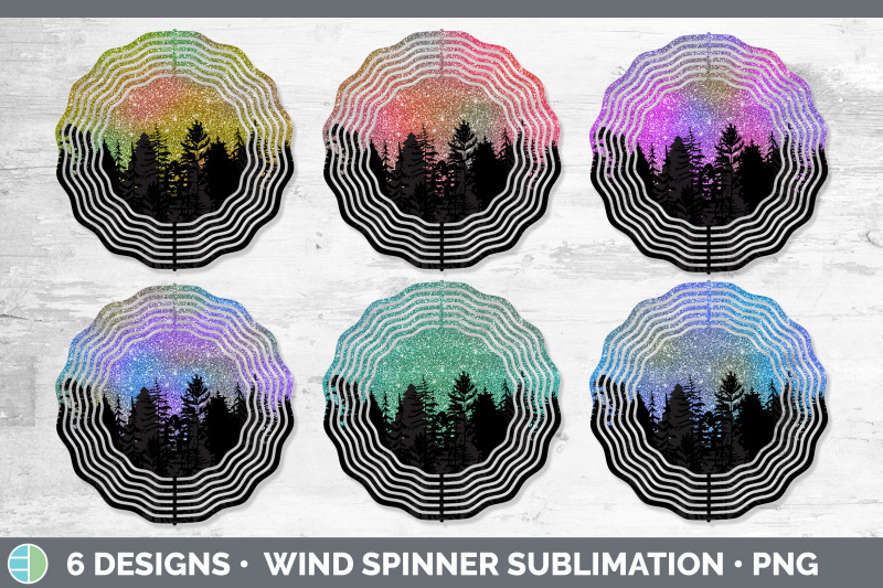 night-sky-wind-spinner-sublimation-designs-bundle