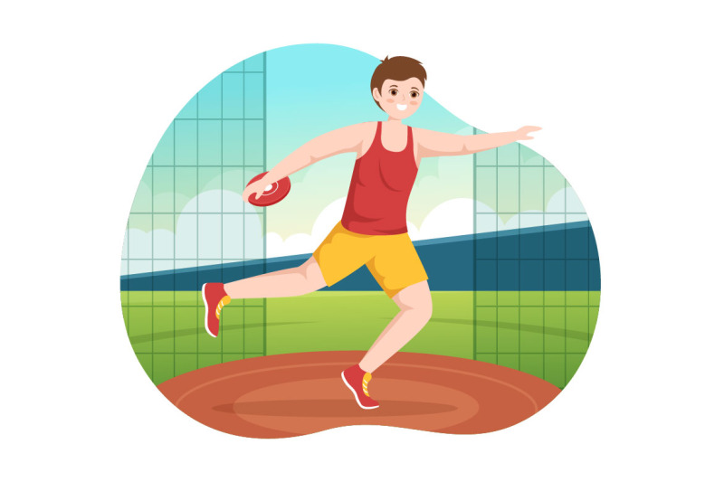 10-discus-throw-playing-illustration