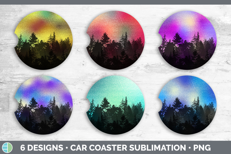 night-sky-car-coaster-sublimation-designs-bundle