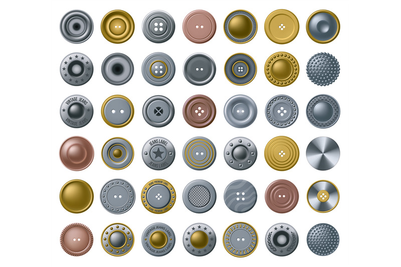 realistic-buttons-for-clothes-vintage-metal-fastener-denim-accessory