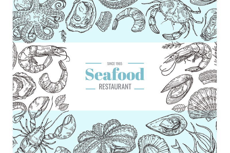 seafood-menu-flyer-sea-restaurant-banner-with-hand-drawn-sketch-shrim