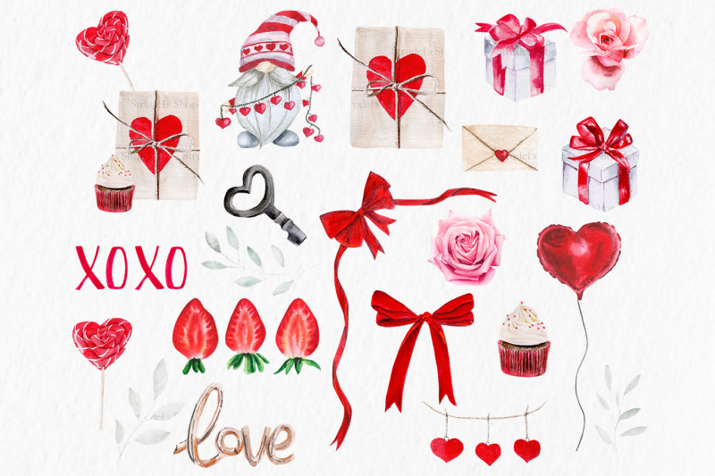 red-watercolor-valentines-clipart-c45