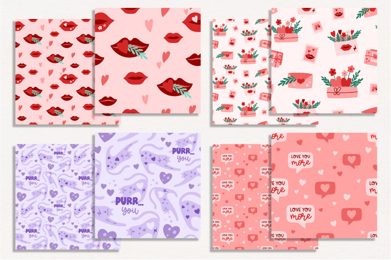 valentines-day-digital-papers-valentines-seamless-patterns