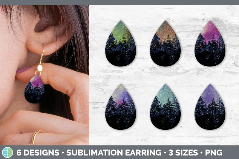 night-sky-teardrop-earring-sublimation-designs-bundle