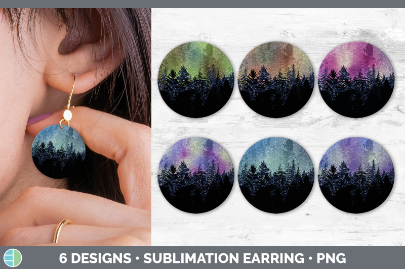 night-sky-round-earring-sublimation-designs-bundle