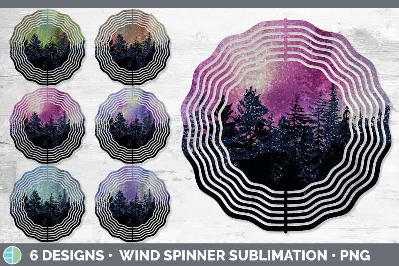 night-sky-wind-spinner-sublimation-designs-bundle