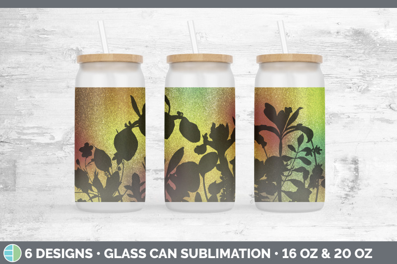 floral-glass-can-sublimation-beer-mason-jar