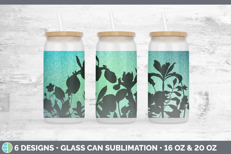 floral-glass-can-sublimation-beer-mason-jar