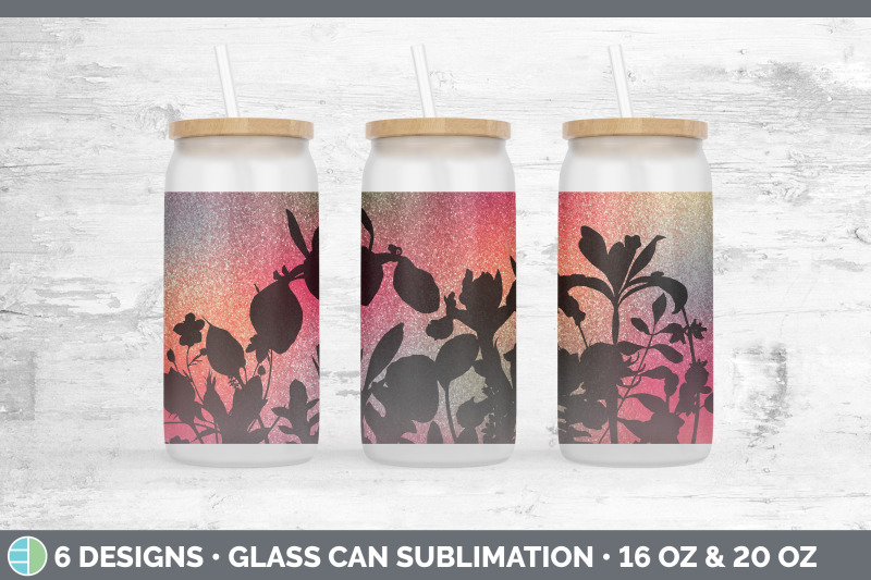 floral-glass-can-sublimation-beer-mason-jar