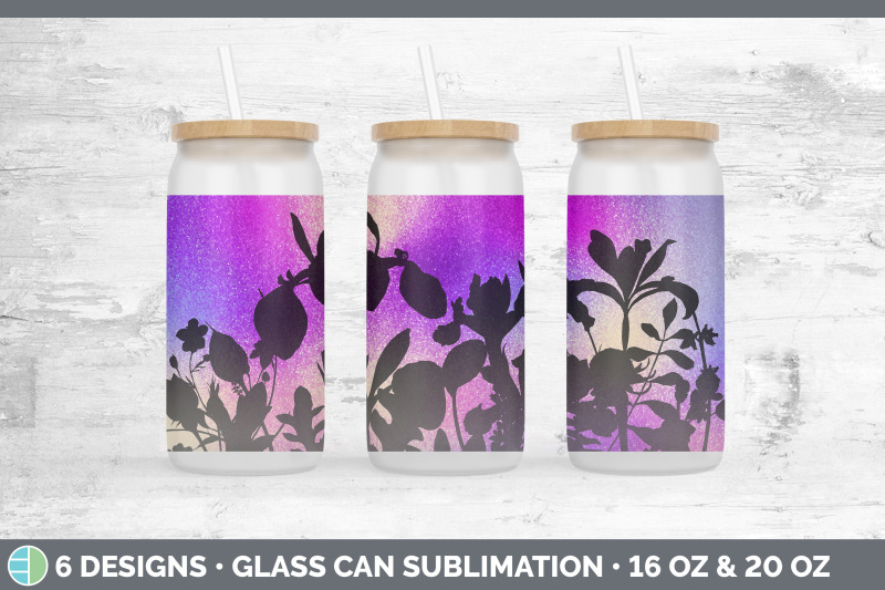 floral-glass-can-sublimation-beer-mason-jar