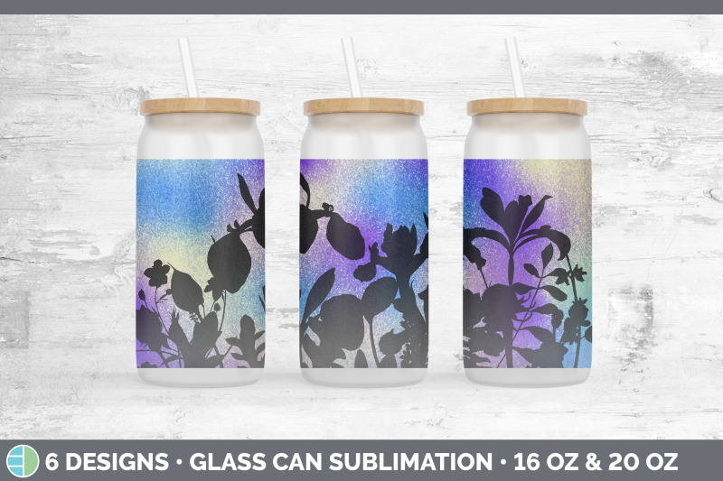 floral-glass-can-sublimation-beer-mason-jar