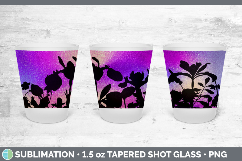 floral-shot-glass-sublimation-shot-glass-1-5oz-tapered