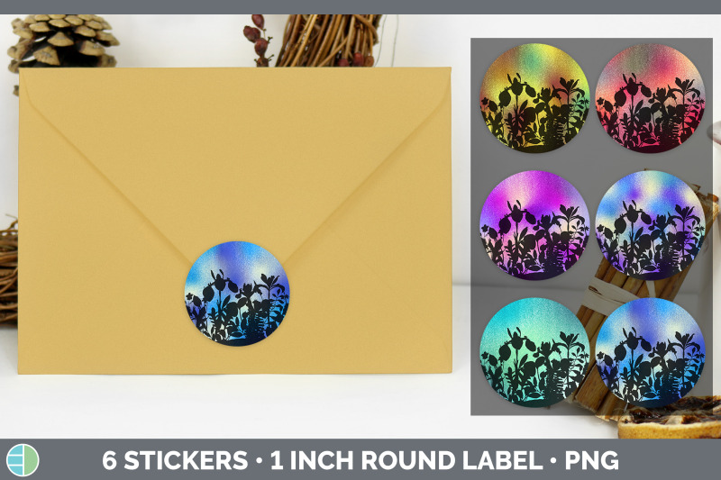 floral-stickers-sticker-1in-round-labels-png-designs