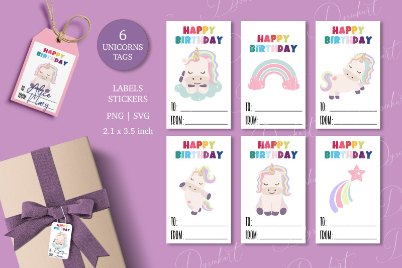 cute-unicorn-tags-printable-gift-tags-with-happy-birthday