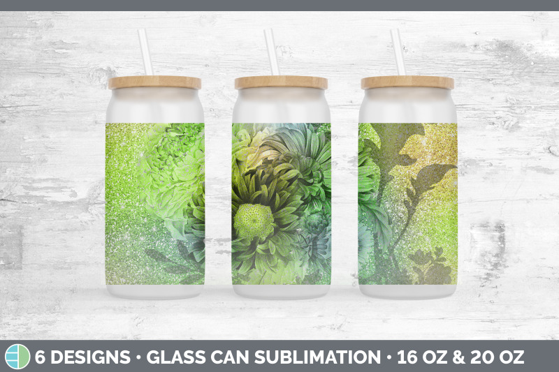 floral-glass-can-sublimation-beer-mason-jar