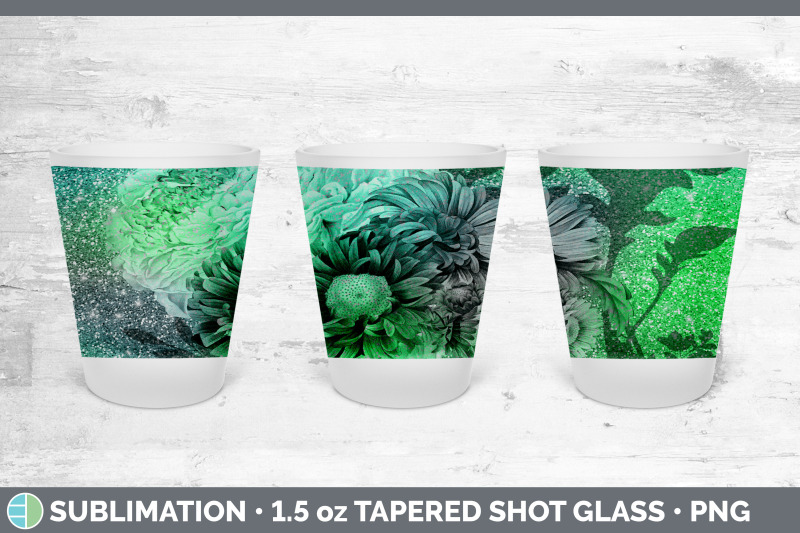 floral-shot-glass-sublimation-shot-glass-1-5oz-tapered