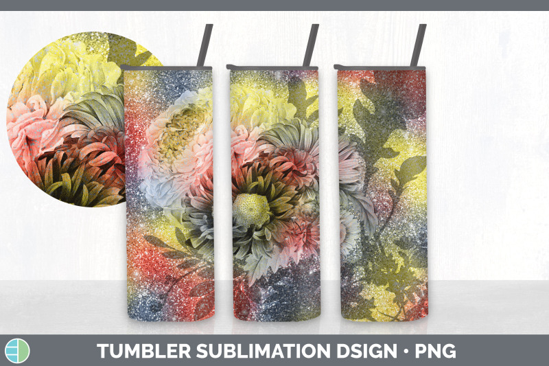 floral-tumbler-sublimation-bundle