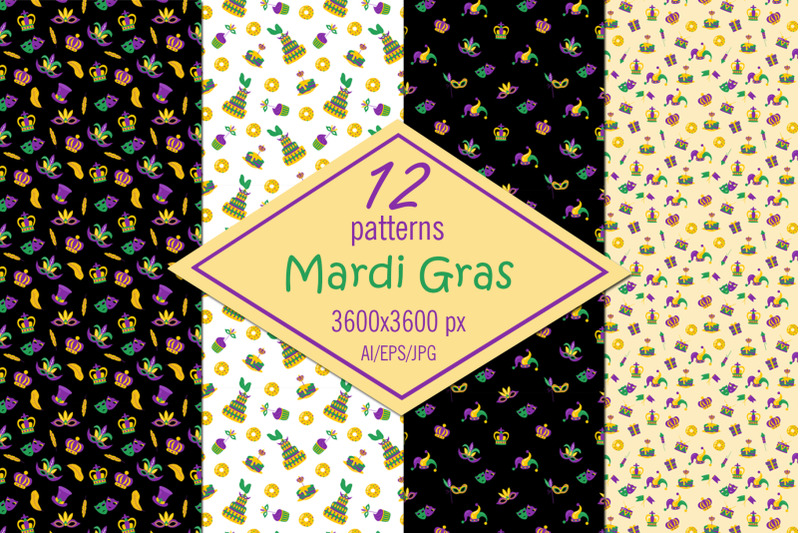 mardi-gras-digital-paper-seamless-patterns