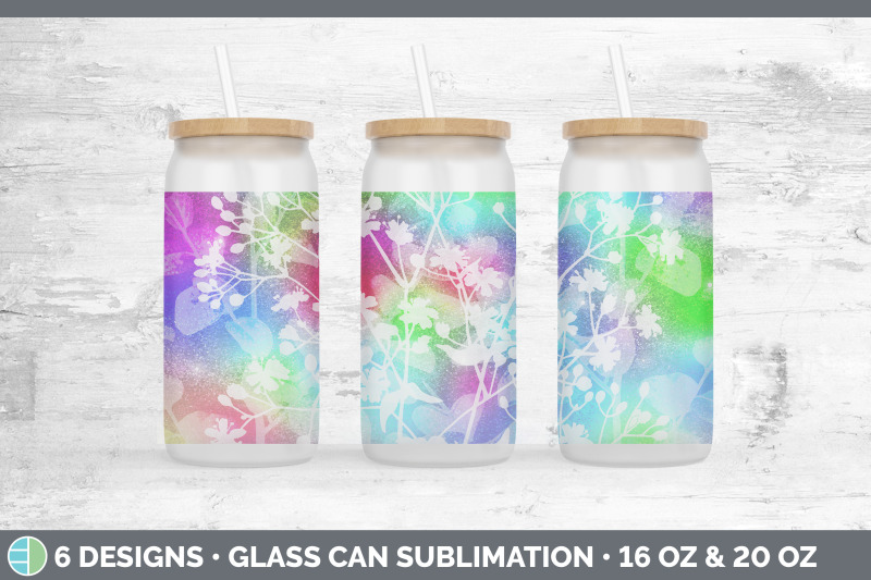 floral-glass-can-sublimation-beer-mason-jar