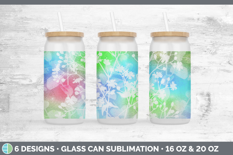 floral-glass-can-sublimation-beer-mason-jar