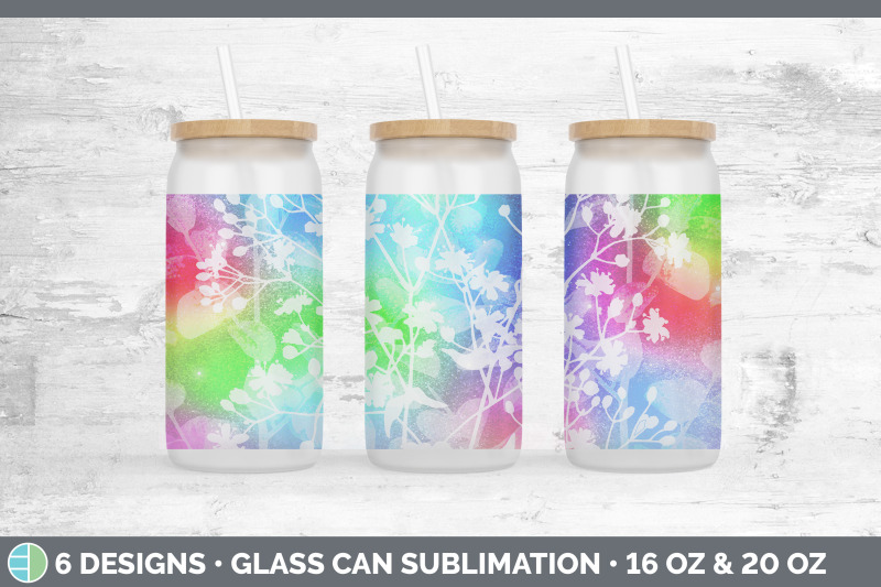 floral-glass-can-sublimation-beer-mason-jar