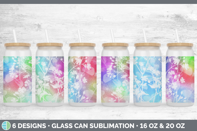 floral-glass-can-sublimation-beer-mason-jar